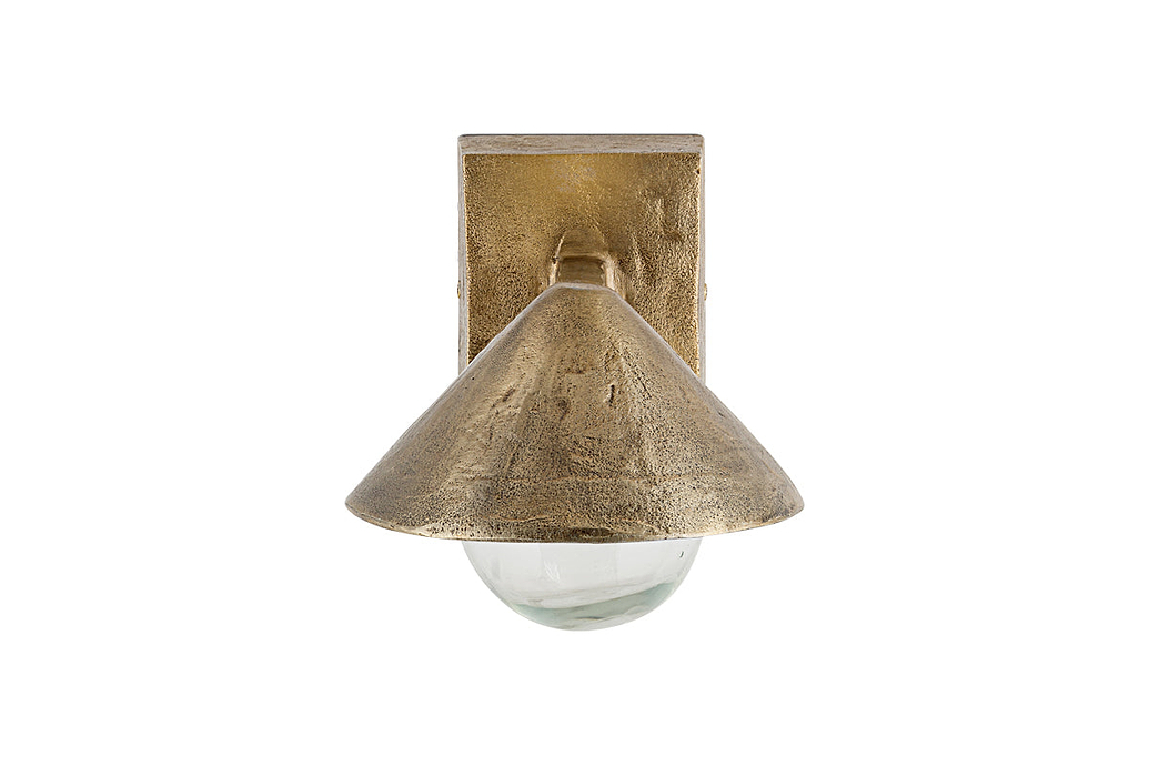 Rhya Outdoor Wall Lamp - Antique Brass