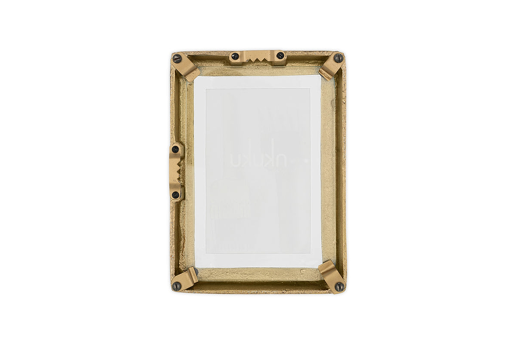 Jahala Wall Hung Photo Frame - Antique Brass  - Antique Brass - Large