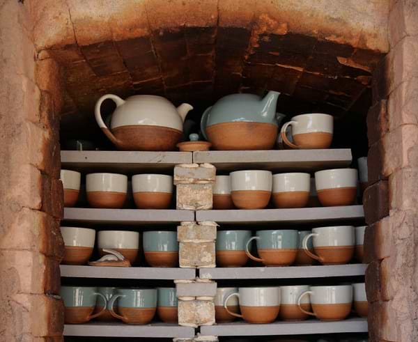 Mali pottery clay oven