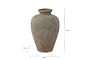 Affiti Clay Tapered Pot - Small