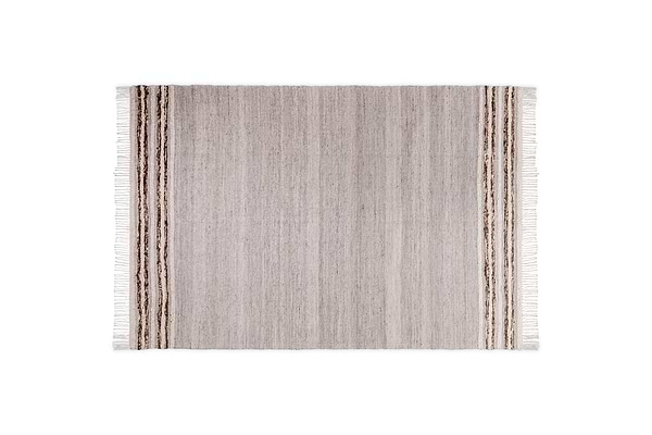 Aadita Jute & Wool Rug - Grey-nkuku