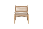 Aamani Mango Wood & Cord Occasional Chair - Natural-nkuku