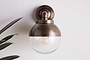 Abeo Outdoor Wall Lamp - Antique Brass-nkuku