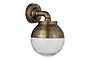 Abeo Outdoor Wall Lamp - Antique Brass-nkuku