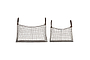 Adah Iron Baskets - Brown (Set of 2)-nkuku