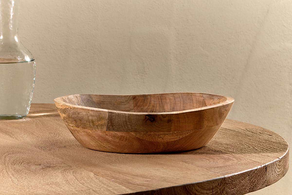 Adar Mango Wood Bowl-nkuku