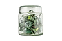 Adisa Bauble Jar - Mixed Green & Clear (Set of 16)-nkuku