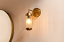 Akurdi Bathroom Single Wall Lamp-nkuku