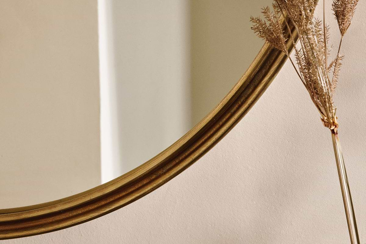 Almora Round Mirror - Large-nkuku