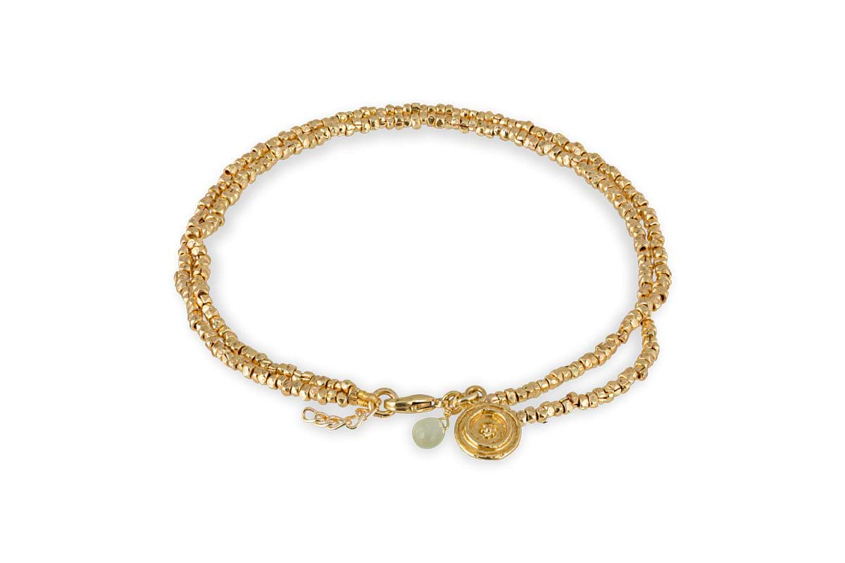 Amale Anklet - Gold-nkuku