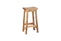 Ambi Wooden Stool - Tall-nkuku