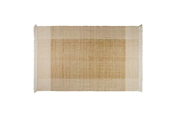 Andro Jute & Cotton Rug - Natural- nkuku