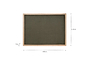 Anesha Upholstered Linen Headboard - Olive Green - Super King-nkuku