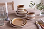 Arici Dinnerware Set - Natural - (Set of 12)-nkuku