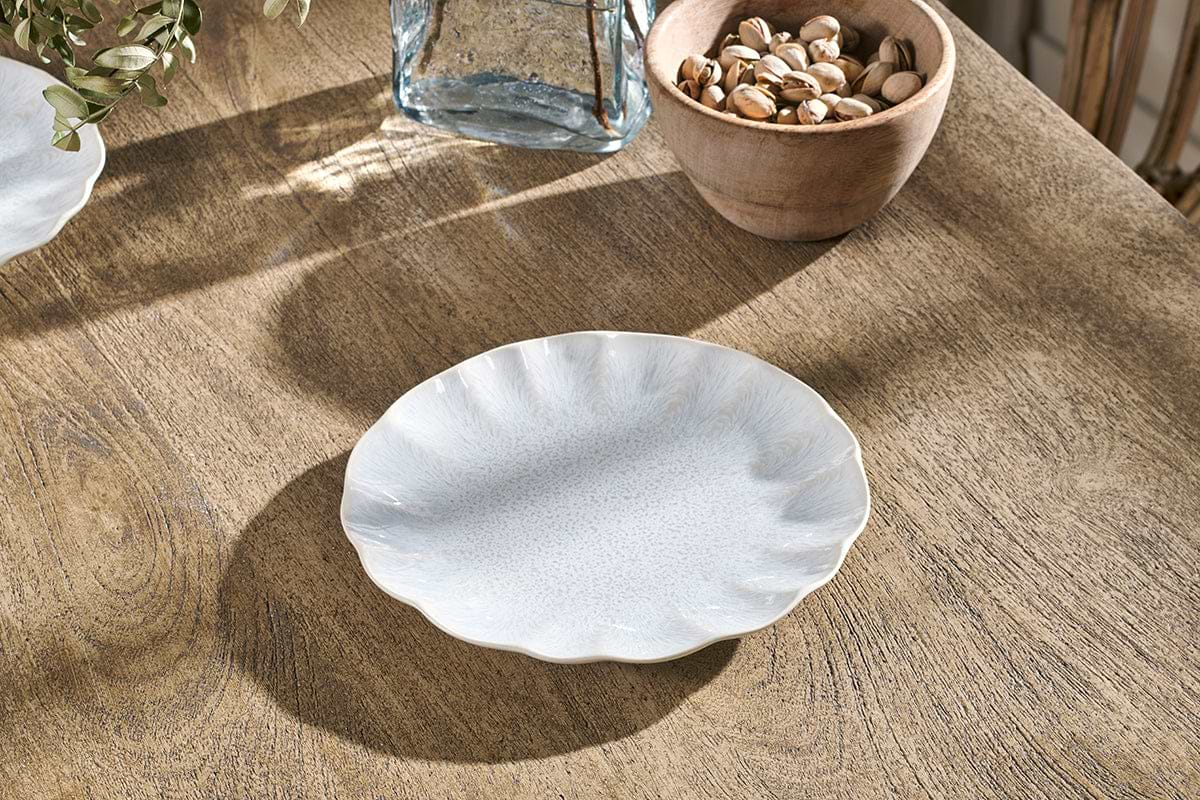 Aruvi Side Plate - Cream-nkuku