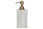 Asana Marble Soap Pump - Grey-nkuku