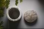 Asana Marble Storage Jar - Grey-nkuku