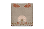 Bagru Wool & Cotton Cushion Cover - Soft Grey