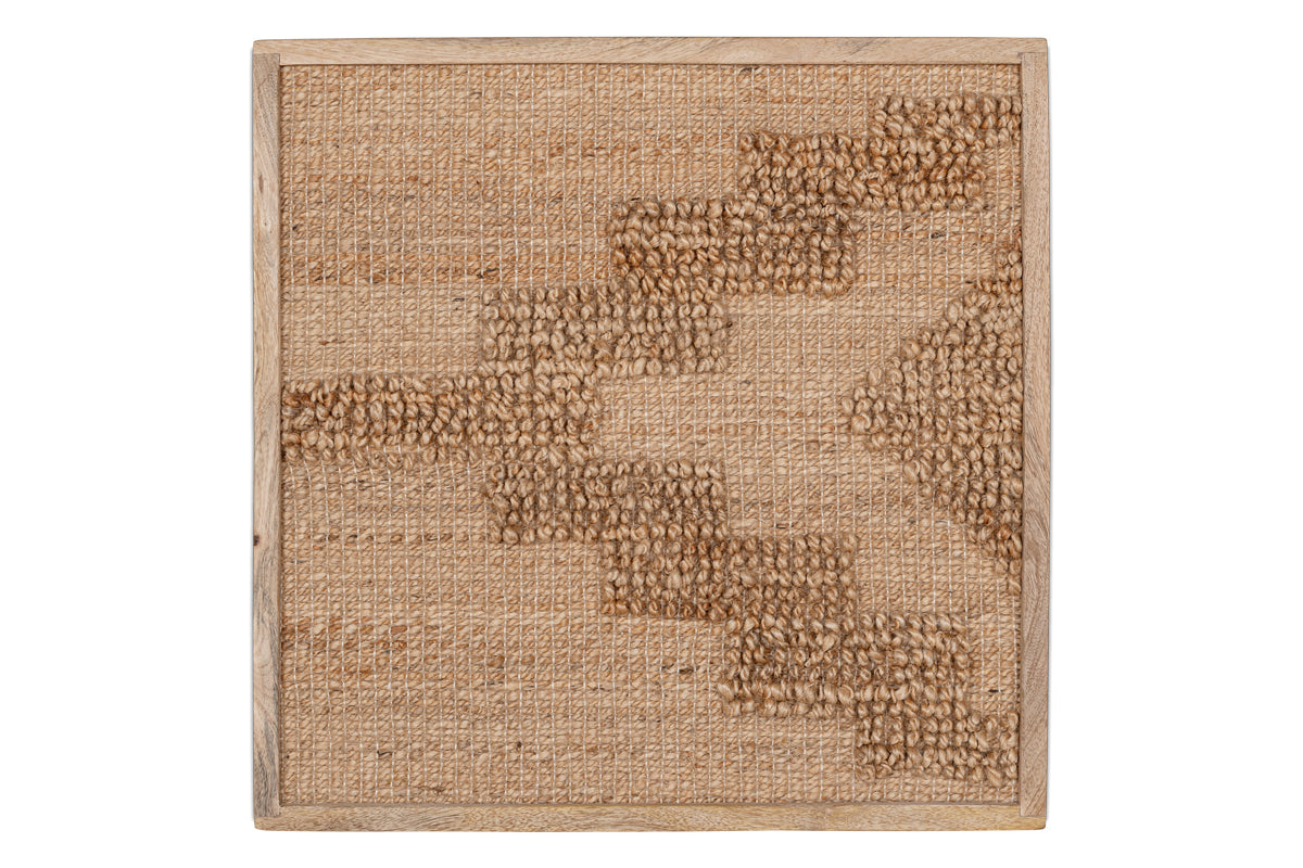 Bawal Hemp & Jute Wall Art - Natural