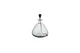 Baba Recycled Glass Lamp - Clear - Small Wide