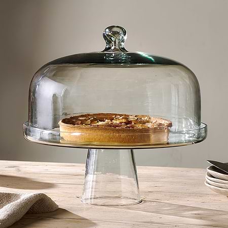 Banjara Glass Dome Cake Stand