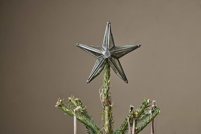 Bakara Star Tree Topper - Antique Silver