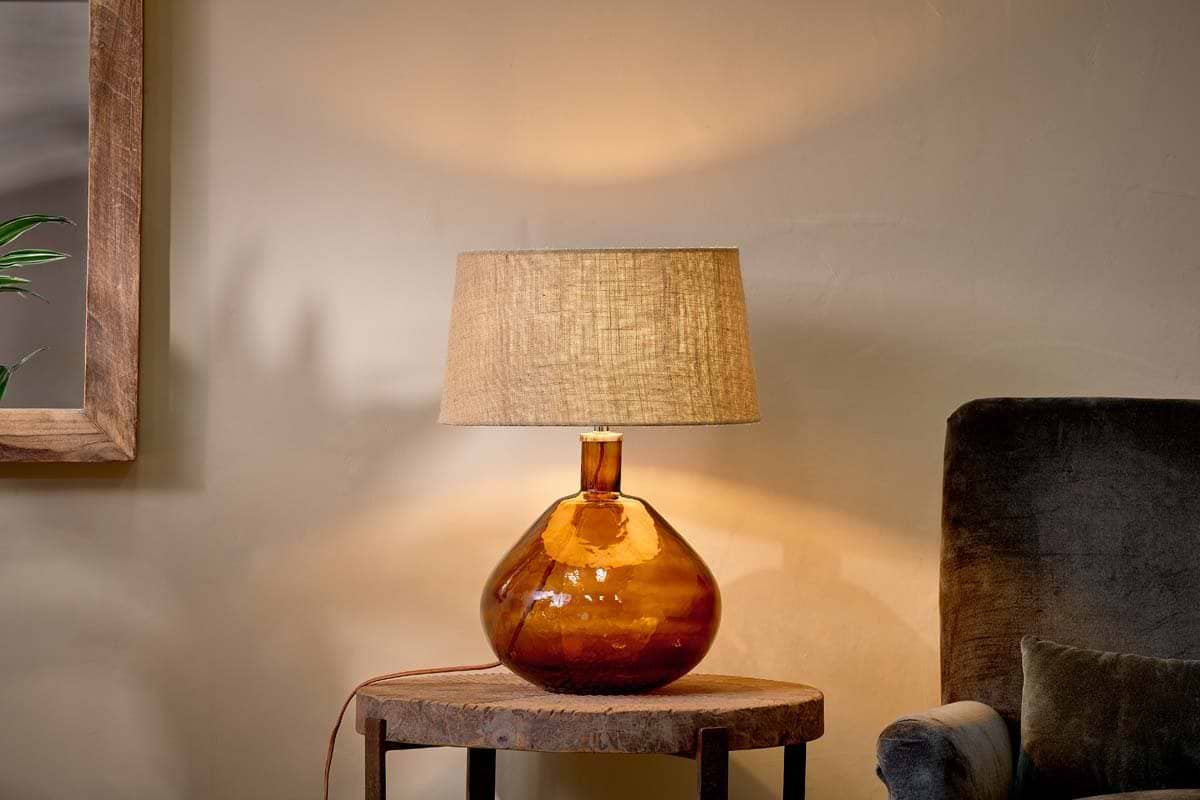 Baba-Recycled-Glass-Lamp-Burnt