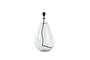 Baba Recycled Glass Lamp - Clear - Large Tall-nkuku