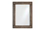 Bahula Decorative Outdoor Mirror - Rust-nkuku