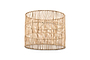 Banso Wicker Lampshade - Natural - Large-nkuku