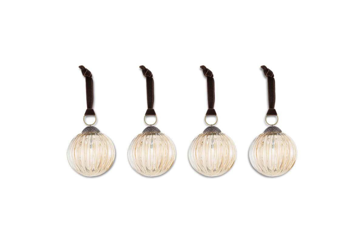 Betini Baubles - Gold (Set of 4)-nkuku