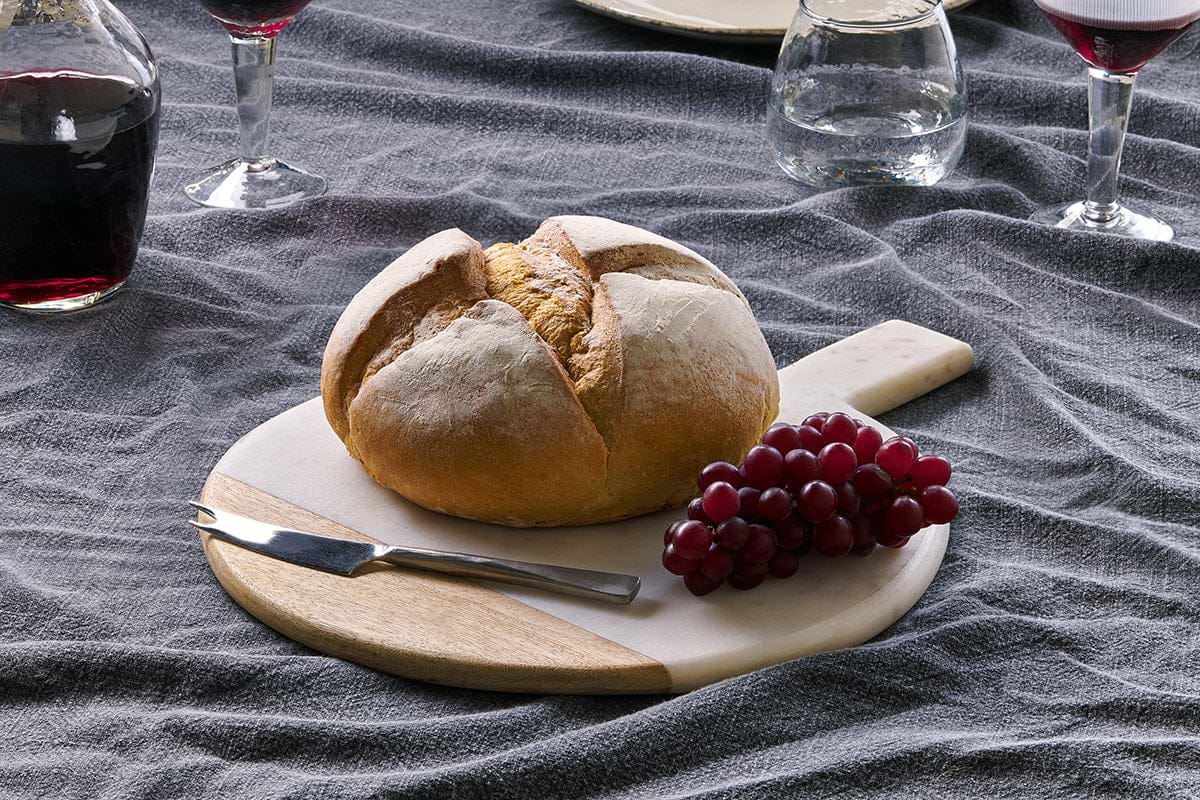 Bwari-Round-Marble-Serving-Board-White-nkuku-nkuku