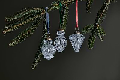 Calida Baubles - Clear Crackle (Set of 3)
