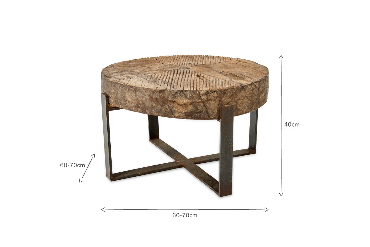 Chakala Wooden Coffee Table- nkuku