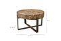 Chakala Wooden Coffee Table- nkuku