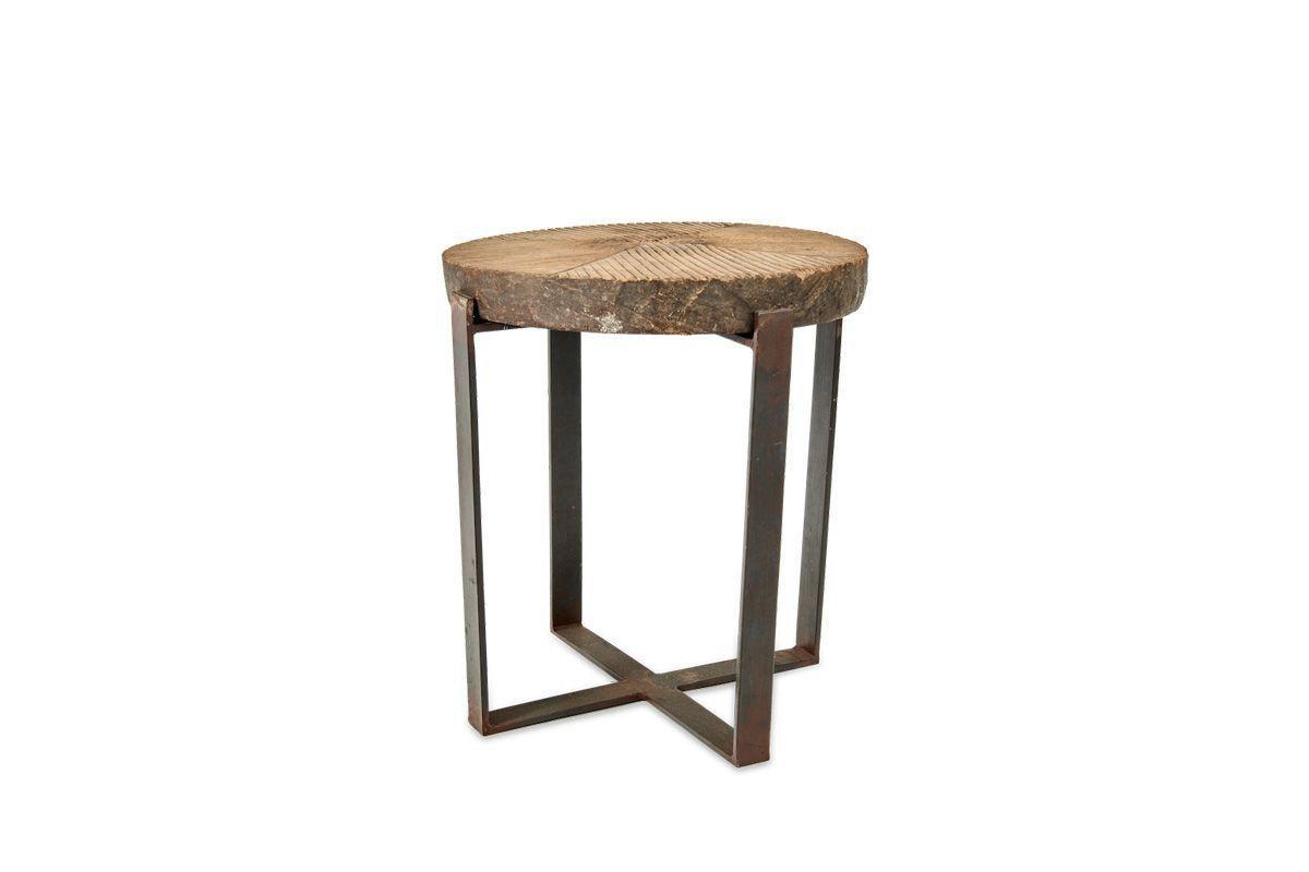 Chakala Wooden Side Table- nkuku