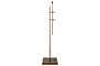 Chintala Iron Floor Lamp - Antique Brass-nkuku