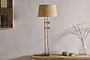 Chintala Iron Table Lamp - Antique Brass-nkuku