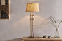 Chintala Iron Table Lamp - Antique Brass-nkuku