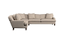 Deni Grand Corner Sofa - Recycled Cotton Thunder