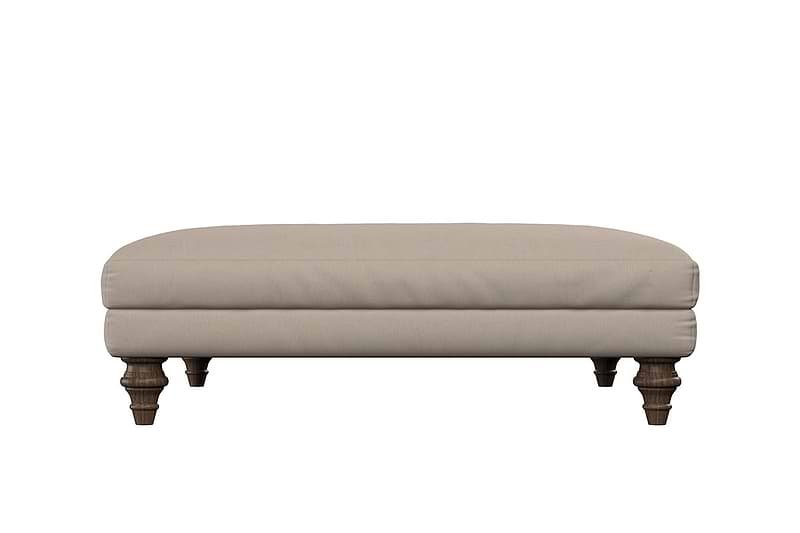 Deni Grand Footstool - Recycled Cotton Navy