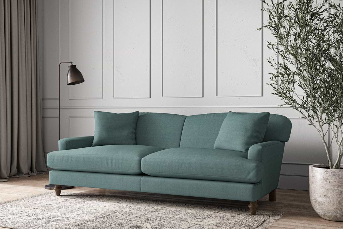 Deni Grand Sofa - Recycled Cotton Airforce