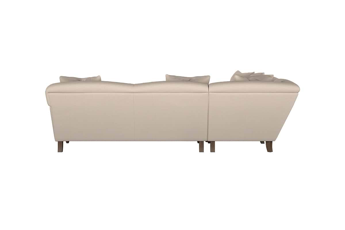 Deni Large Corner Sofa - Recycled Cotton Navy