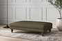 Deni Large Footstool - Recycled Cotton Fatigue