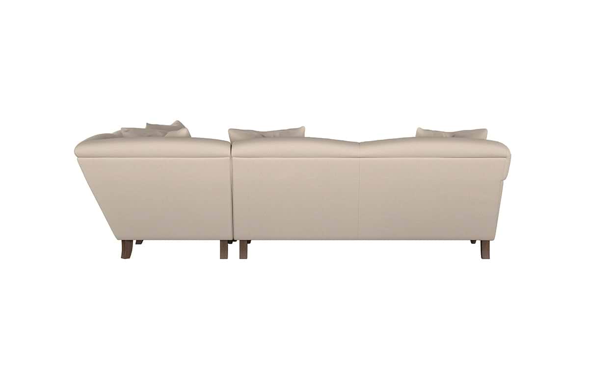 Deni Large Right Hand Corner Sofa - Recycled Cotton Navy