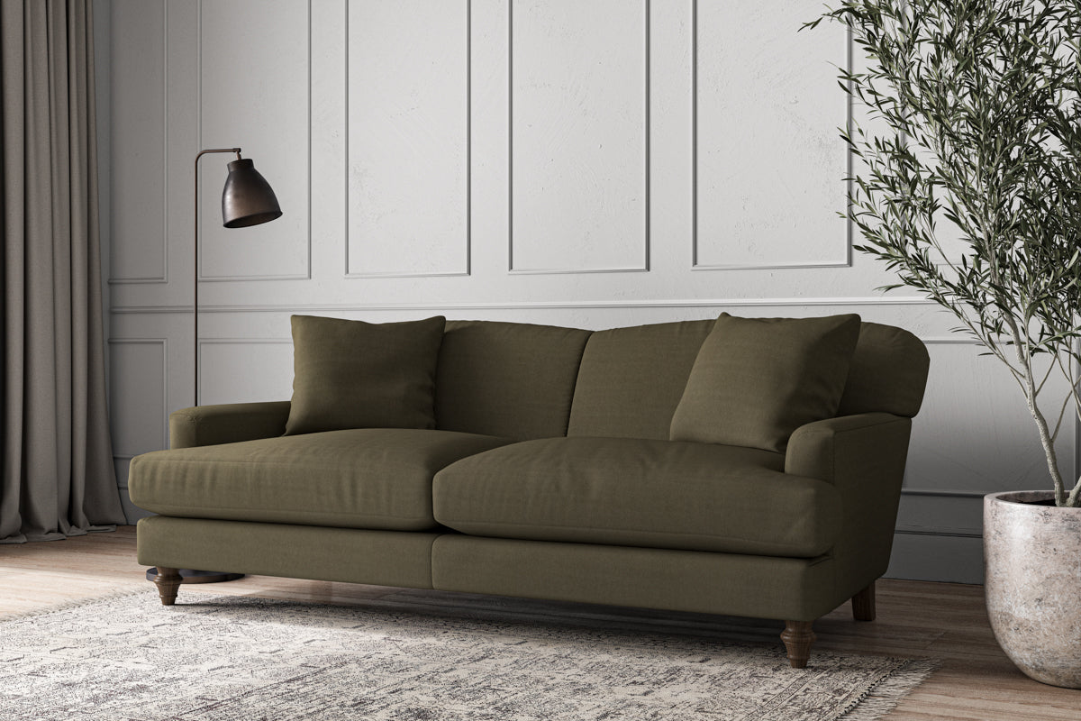 Deni Large Sofa - Recycled Cotton Fatigue