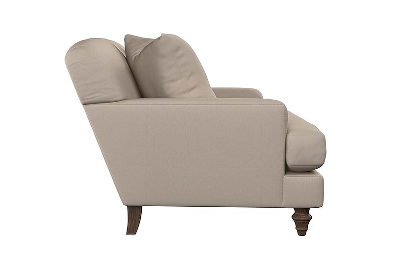 Deni Love Seat - Recycled Cotton Natural