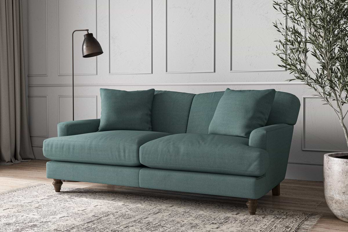 Deni Medium Sofa - Recycled Cotton Airforce