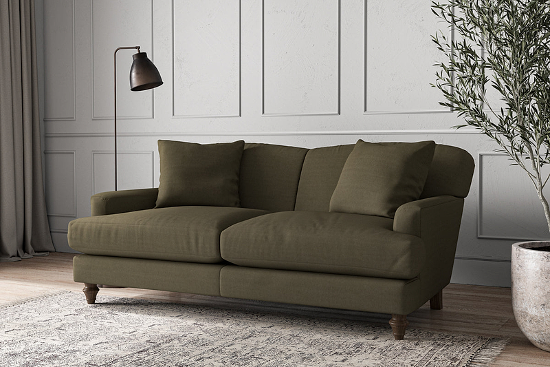 Deni Medium Sofa - Recycled Cotton Fatigue
