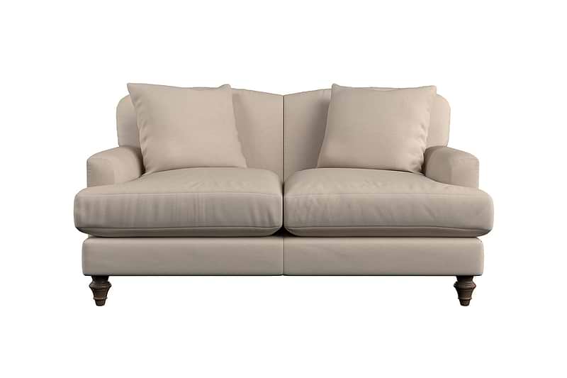 Deni Small Sofa - Recycled Cotton Ochre